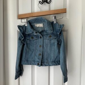 Girls denim jacket size 4 - NWOT